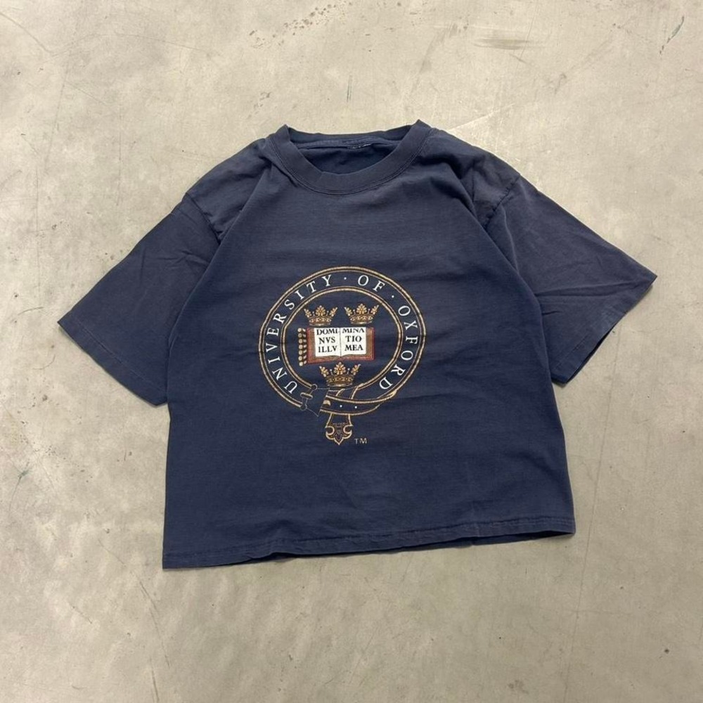 Vintage‎ Cropped Style Oxford University